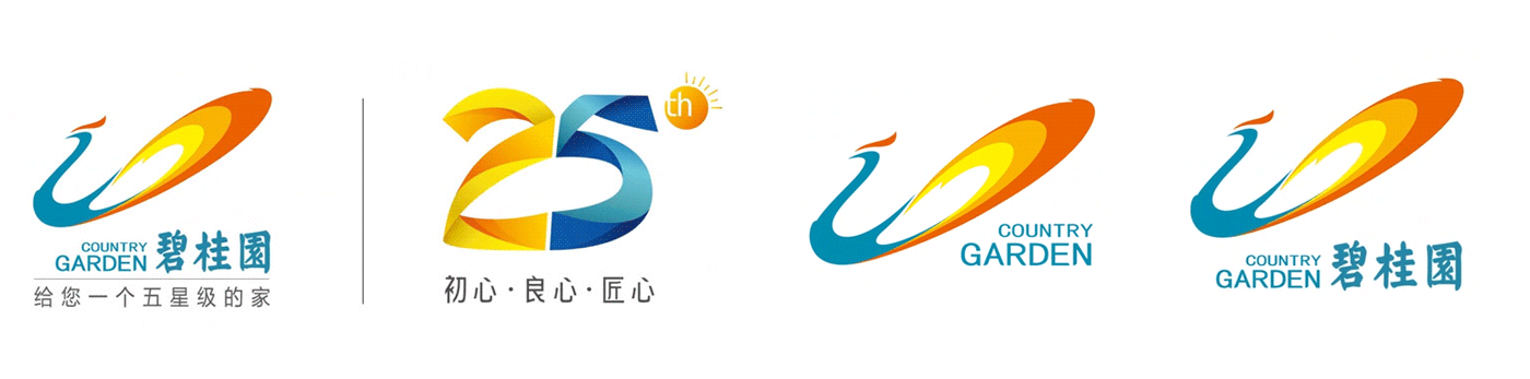 碧桂园房地产最新logo升级